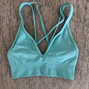 Lululemon, size 2 sports bra! Teal color